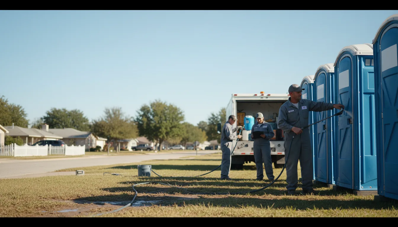Long-Term Portable Toilet Rental in Hoschton, GA near me